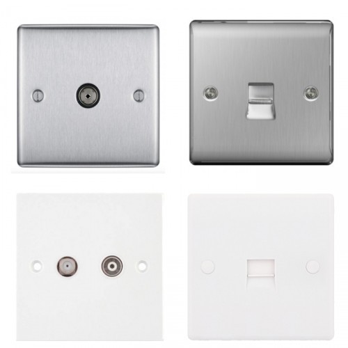 Aerial & Telephone Sockets