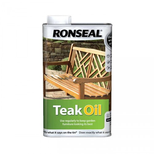 RONSEAL TEAK OIL 1L CLEAR