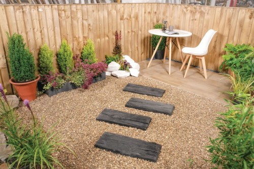 DEC-PAK RUSTIC STONE SLEEPER RSSCW