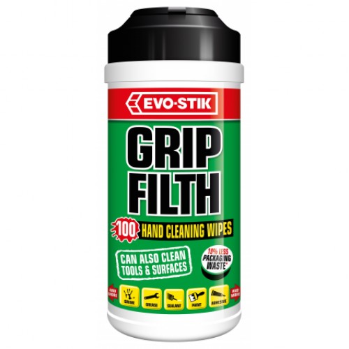 BOSTIK GRIPFILTH WIPES    