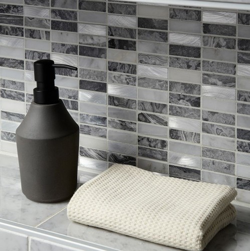 VERONA CRESWELL GREY STONE MOSAIC 300X300 G30209