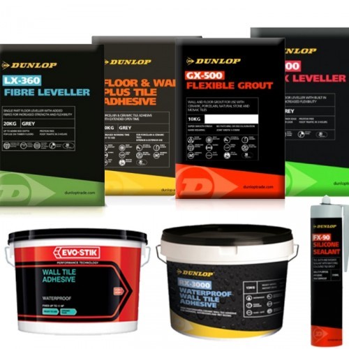 Tile Adhesive, Grout & Silicone