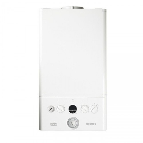 IDEAL ATLANTIC COMBI BOILER 24KW HOZI-FLUE & CLOCK *5 Y W*