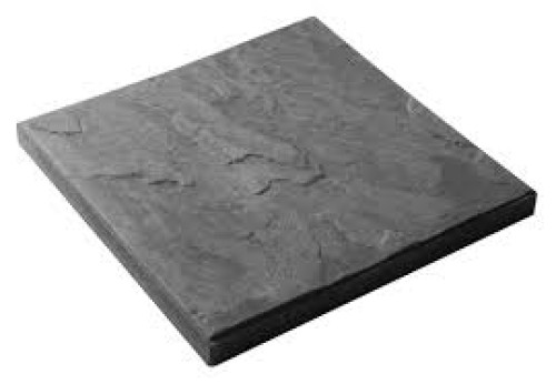 OAKDALE BEDALE RIVEN CHARCOAL 600X600X40MM            (23PP)