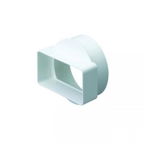 DOMUS SHORT ROUND TO RECTANGLE ADAPTOR 110X54 100