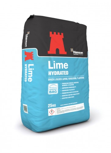 HANSON HYDRATED LIME 25KG              40PP