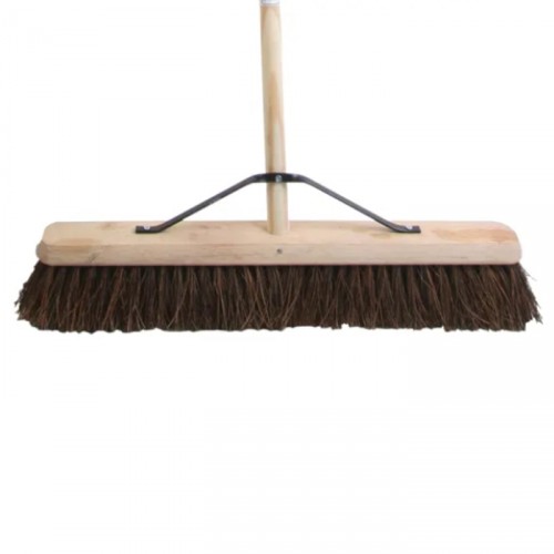 FAITHFUL STIFF BASSINE BROOM HANDLE & STAY 600MM