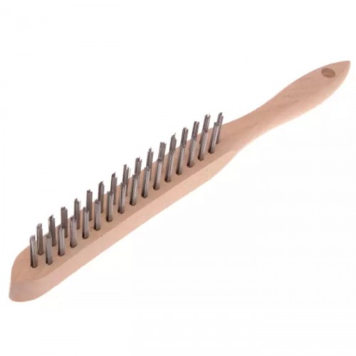 HEAVY DUTY 2 ROW WIRE BRUSH  