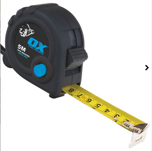 OX TRADE TAPE MEASURE 5M