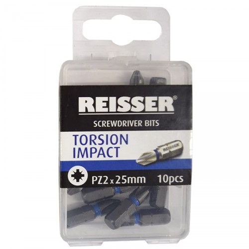 REISSER IMPACT BIT PZ2X25MM PACK OF 10