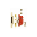 ERA FORTRESS 5 LEVER DEADLOCK 2.5" BRASS