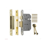 ERA VISCOUNT 5 LEVER MORTICE SASHLOCK 2.5" SATIN