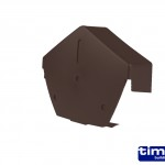 TIMLOC GDV ANGLED  END CAP 99108                    BROWN