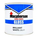 MACPHERSON GLOSS SOLVENT BORNE WHITE 2.5L