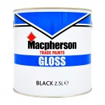 MACPHERSON GLOSS SOLVENT BORNE BLACK 2.5L