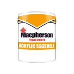 MACPHERSON EGGSHELL ACRYLIC BRILLIANT WHITE 1L