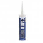 EVERBUILD CAULK ONCE PREMIUM QUALITY ACRYLIC CAULK WHITE 295ML