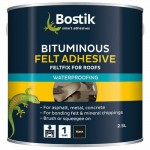 BOSTIK FELTFIX FELT ADHESIVE 2.5L