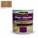 RUSTINS QUICK DRYING FLOOR VARNISH LIGHT OAK 2.5L