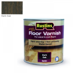 RUSTINS QUICK DRYING FLOOR VARNISH DARK OAK 2.5L