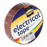 PROSOLVE ELECTRICAL TAPE BROWN 19MMX20M            ELECTBRO20