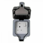 STORM 1G DP SWITCH IP66 SOCKET 13AMP