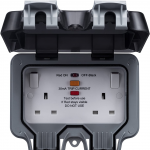 STORM 2G RCD SOCKET IP66 13AMP