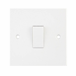1G 2W 10A X-RATED PLATE SWITCH