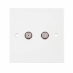 2G SATELLITE FLUSH PLATE