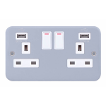 USB 2G SWITCH SOCKET + 2 X USB SOCKET