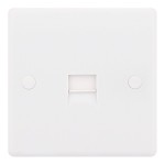 1G MASTER TELEPHONE SOCKET SOFT EDGE