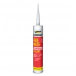 FIREMATE INTUMES CAULK FIRE BS476 WHI ACRYLIC 295ML 486028