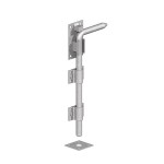 GATEMATE GARAGE DOOR BOLT 18" GALVANISED