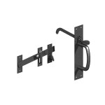 GATEMATE LIGHT SUFFOLK LATCH BLACK