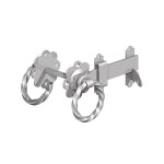 GATEMATE TWIST RING GATE LATCH GALVANISED 6"