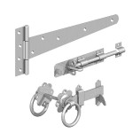 GATEMATE SIDE GATE KIT WITH RING GATE LATCH GALVANISED