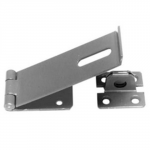 SAFETY HASP & STAPLE 4 1/2" ELECTRO BLACK