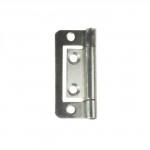 FLUSH HINGE 40MM ZINC PLATED