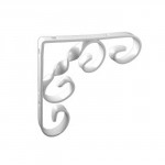 PER 244 ORNAMENTAL BRACKET BLACK 8X8