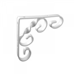 PER 244 ORNAMENTAL BRACKET WHITE 8X8