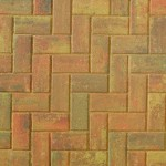 BLOCK PAVING OMEGA AUTUMN GOLD 200X100X50MM