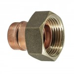 SOLDER RING STRAIGHT TAP CONNECTOR 15MMX1/2"