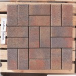 TOBERMORE 50MM PAVING PEDESTA 200X100X50MM RED