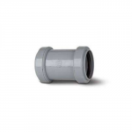 POLY STRAIGHT COUPLING GREY WP58 50MM