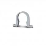 POLY PIPE CLIP GREY WP65 50MM