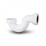 POLY BATH TRAP WHITE WT58 40MM