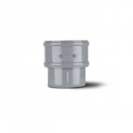 POLY PIPE STANDARD CONNECTOR GREY RR125 68MM
