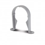 POLY PIPE BRACKET GREY RM326 50MM