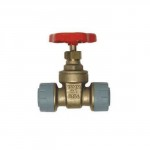 PLUMB GATE VALVE (BRASS) 15MM