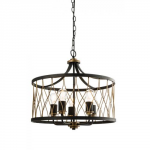 HESTON 5 LIGHT PENDANT 